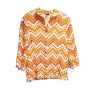 CONNIE ROBERSON vintage chevron psychedelic jacket
